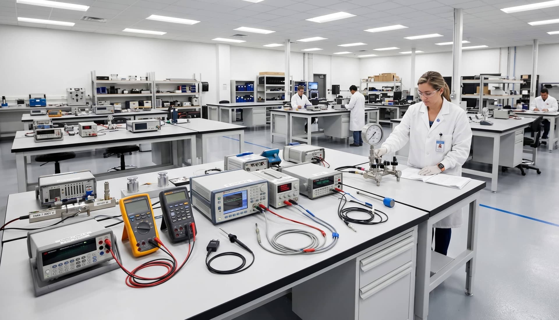 Vista conceptual del laboratorio de calibración TBM.